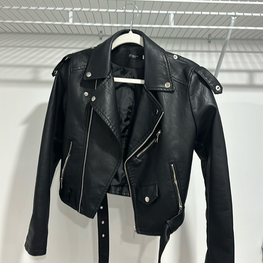 Leather jacket